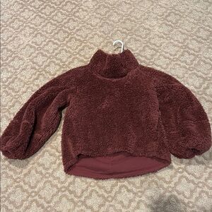 Lululemon warm restore Sherpa pullover